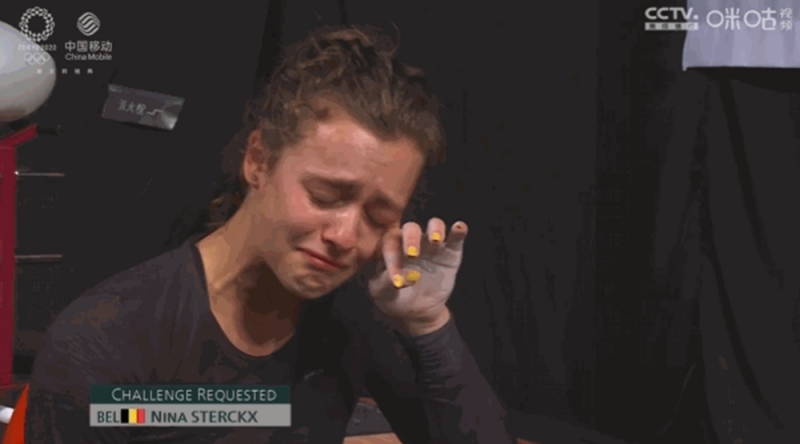 仙女落泪场景被中国网友创作成手绘漫画比利时举重小将公开告白想去中国看看